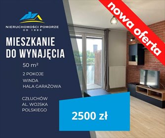 mieszkanie na wynajem 53m2 mieszkanie Człuchów, Al. Wojska Polskiego