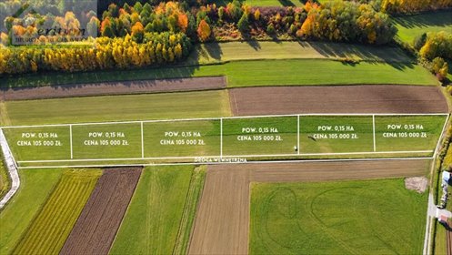 Sprzedam działki budowlane 1500 m² w Klimkówce działka Klimkówka