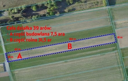 działka na sprzedaż 3847m2 działka Lisów