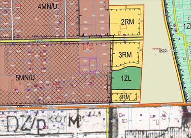 Na sprzedaż działka 1000 m² w Piskórce z mediami i planem zabudowy działka Piskórka, Akacjowa