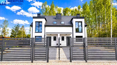 Nowoczesny bliźniak 105 m2 z ogrodem, stan deweloperski dom Żelechów