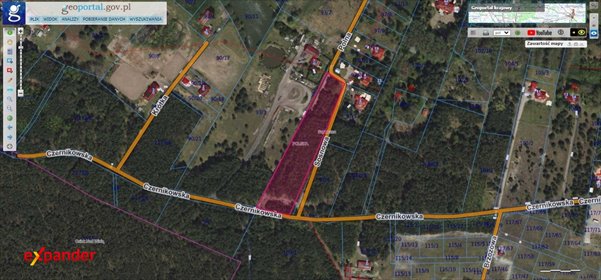 działka na sprzedaż 10000m2 działka Sąsieczno