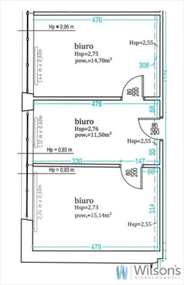 lokal użytkowy na wynajem 41m2 lokal użytkowy Warszawa, Wola, Pańska