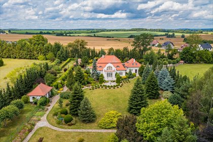 Ekskluzywny dworek 330 m² na dużej działce 5000 m² w Straszynie dom Straszyn