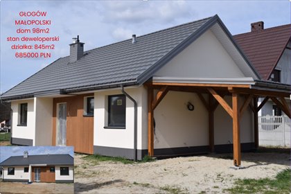 dom na sprzedaż 99m2 dom Głogów Małopolski