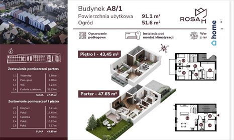 Sprzedam przestronne 91 m² dwupoziomowe mieszkanie z ogródkiem w Wieliczce mieszkanie Wieliczka, Różana