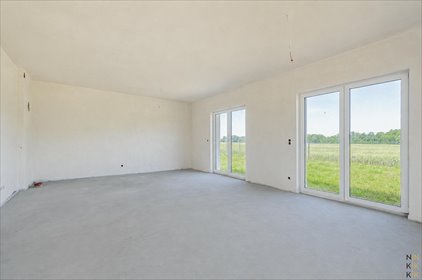 Nowoczesny dom 150m2 z antresolą, garaż i ogród dom Pawłów, Tęczowa