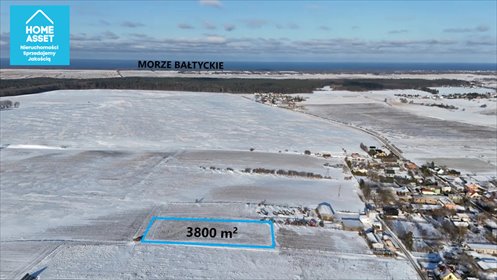 działka na sprzedaż 3800m2 działka Goszczyno, Spacerowa