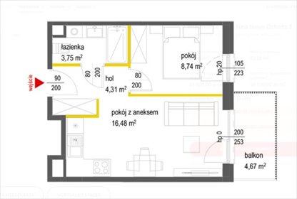 mieszkanie na sprzedaż 34m2 mieszkanie Warszawa, Włochy, Raków, Łopuszańska