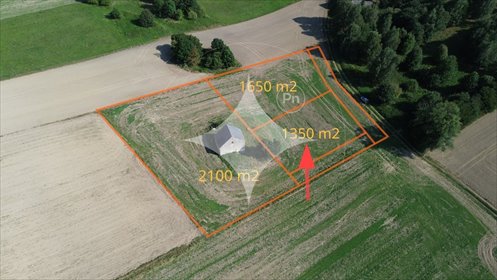 działka na sprzedaż 1350m2 działka Suszki