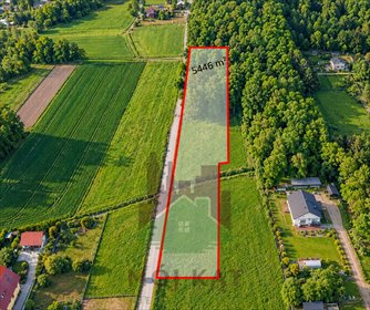 Działka 5446 m² z lasem - Bełk przy ul. Palowickiej działka Bełk, Palowicka