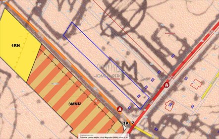 Działka 3900 m² z mediami - tereny mieszkaniowo-usługowe działka Wągrodno, Złota