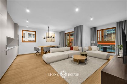 Na wynajem nowoczesny apartament 77 m² z 2 łazienkami mieszkanie Warszawa, Wola Czyste, Prosta