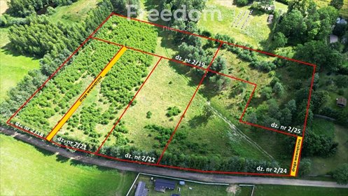 działka na sprzedaż 3070m2 działka Dębinka