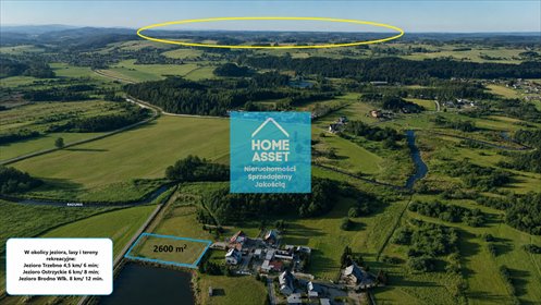 Do sprzedania przestronna działka 2600 m² w Somonino działka Somonino, Krótka