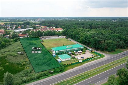działka na sprzedaż 8829m2 działka Marki, Pólko
