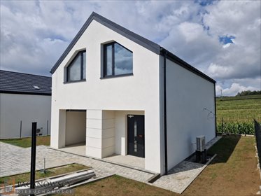 Nowoczesny dom 121 m² z 4 sypialniami (Łuczyce) dom Łuczyce