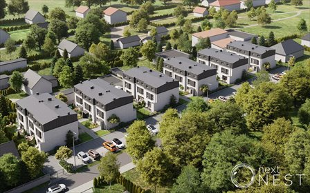 Nowoczesny segment 138m2 z ogródkiem i 2 miejscami parkingowymi dom Warszawa, Wawer Falenica