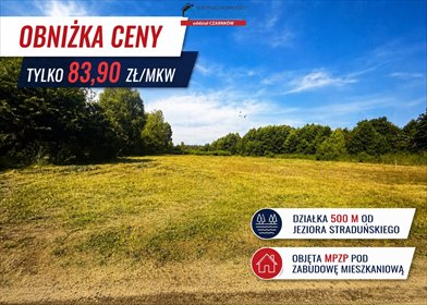 Działka budowlana 898 m² w spokojnej okolicy Straduń działka Straduń