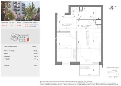 mieszkanie na sprzedaż 42m2 mieszkanie Bydgoszcz, Bocianowo, Pomorska