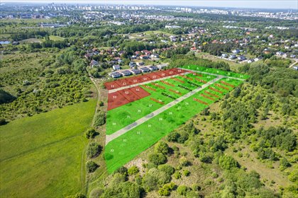 działka na sprzedaż 936m2 działka Poznań, Morasko, ulica Rubież