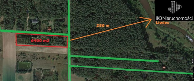 Do sprzedania działka 6400 m² z potencjałem inwestycyjnym działka Starowola