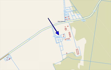 działka na sprzedaż 860m2 działka Rybno