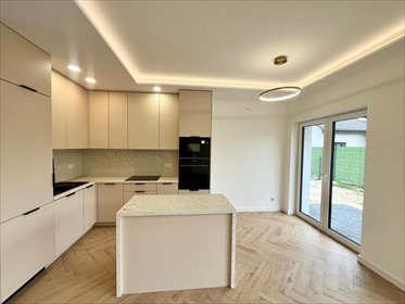 Nowoczesny dom bliźniak z ogródkiem 88 m2, 5 pokoi, garaż dom Głogów Małopolski