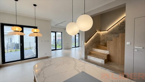 Nowoczesny dom bliźniaczy 5 pokoi, klimatyzacja dom Księżyno