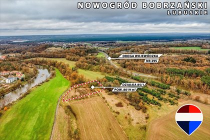 Działka inwestycyjna przy DK27 z potencjałem rozwoju działka Nowogród Bobrzański, Tadeusza Kościuszki