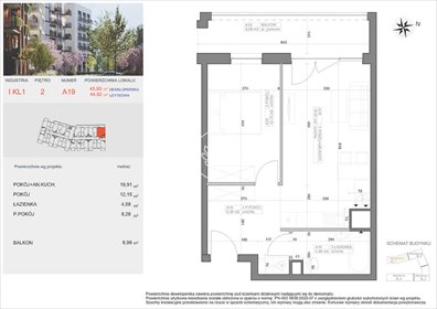 mieszkanie na sprzedaż 45m2 mieszkanie Bydgoszcz, Bocianowo, Pomorska