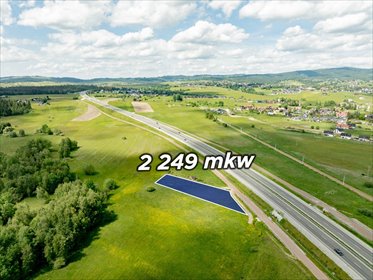 Działka 2250 m² z widokami na góry (potencjał inwestycyjny) działka Nowy Targ, Grel