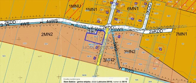 Działka 1231 m² pod zabudowę mieszkaniową w Lubiczowie. działka Lubiczów, Warszawska