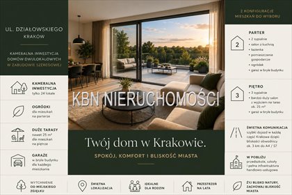 Nowoczesny apartament 118,92 m2 z garażem i tarasem mieszkanie Kraków, Dębniki, Kliny