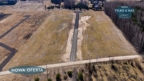 działka na sprzedaż 1350m2 działka Rojków