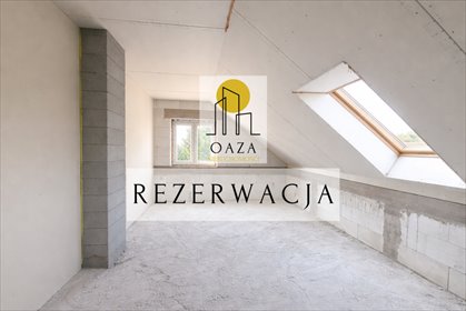 Dom z dużą działką i garażem w Radostach - stan surowy zamknięty dom Radosty
