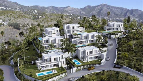 Luksusowa willa 4 sypialnie z panoramicznymi widokami dom Mijas Pueblo, Mijas Pueblo, Mijas, Málaga