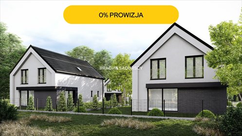 Nowoczesny dom z antresolą na kameralnym osiedlu dom Michałowice, Wilczkowice, Parkowe Wzgórze