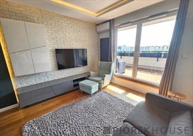 Mieszkanie 45 m² w Wilanowie (taras 15 m², garaż) mieszkanie Warszawa, Wilanów, Adama Branickiego