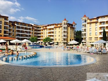 Polecam komfortowy apartament 45 m² z basenami i widokiem na morze mieszkanie Słoneczny Brzeg