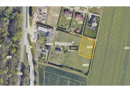 działka na sprzedaż 1569m2 działka Jaszkowa Dolna