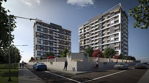 Nowoczesne 52 m² w kompleksie blisko morza w Mersin mieszkanie Eski Mezitli, Eski Mezitli, Mezitli, Mersin