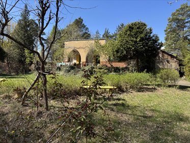 Urokliwa działka z domkiem i stawem w Konstancinie dom Konstancin-Jeziorna, Konstancin-Jeziorna