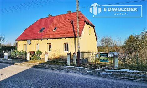 Dom bliźniak 67,6 m2 z ogrodem i budynkiem gospodarczym dom Białowąs