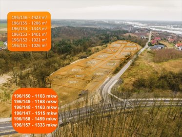 działka na sprzedaż 1021m2 działka Wawrów, Widokowa