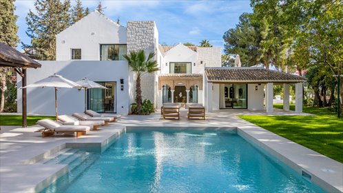 Sprzedam luksusową willę 983 m² z spa i panoramicznym widokiem dom Nueva Andalucia Las Brisas, Las Brisas