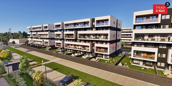Nowoczesne 2 pokoje z dużym balkonem w Atlantis Prestige Park mieszkanie Opole