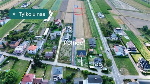 działka na sprzedaż 1200m2 działka Chudów