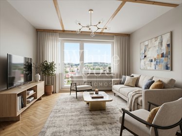 Przestronne 4-pokojowe mieszkanie z panoramicznym widokiem mieszkanie Gdańsk, Zaspa, Pilotów