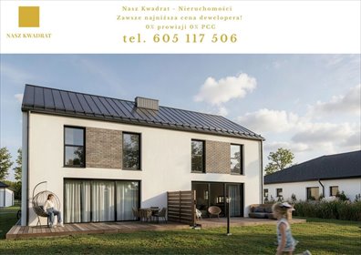 Przestronny dom 120m² z garażem i ogródkiem (energooszczędny) dom Łódź, Nowosolna, Nowosolna